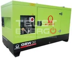 Дизельный генератор Pramac GBW 30 Y В кожухе В кожухе Yanmar 4TNV98-GPGEC trustenergo.ru