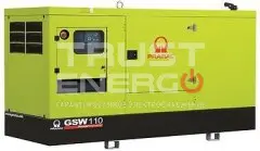 Дизельный генератор Pramac GSW 110 I В кожухе с АВР