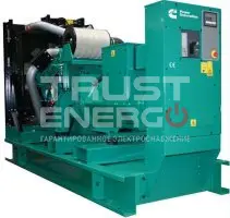 Дизельный генератор Cummins C275D5 с АВР Открытая на раме Cummins QSL9G5 trustenergo.ru