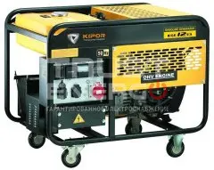 Бензиновый генератор Kipor KGE 12 E3 Открытая на раме Kipor KG690/OHV trustenergo.ru
 Бензиновый генератор Kipor KGE 12 E3 Открытая на раме Kipor KG690/OHV trustenergo.ru