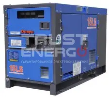 Дизельный генератор Denyo DCA-15LSK с АВР В кожухе Kubota  trustenergo.ru