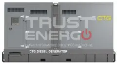 Дизельный генератор CTG 550D В кожухе с АВР В кожухе Doosan DP158 LD trustenergo.ru