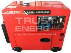 Дизельный генератор АМПЕРОС LDG 15000 S-3 с АВР  2V88 trustenergo.ru